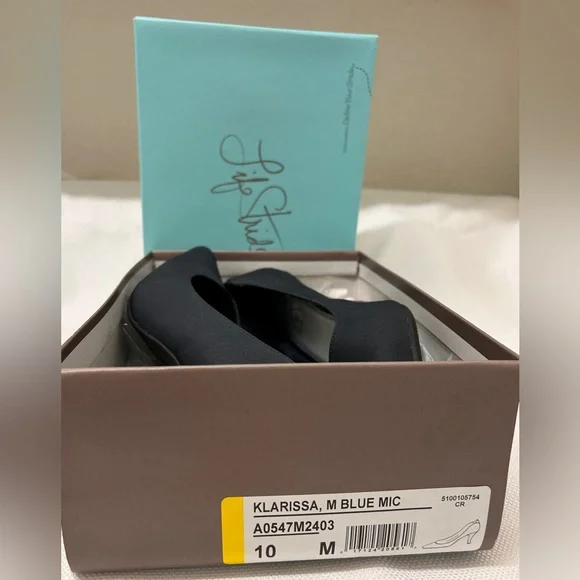 LifeStride- soft system blue close toe heels, size 10M - Picture 8 of 8